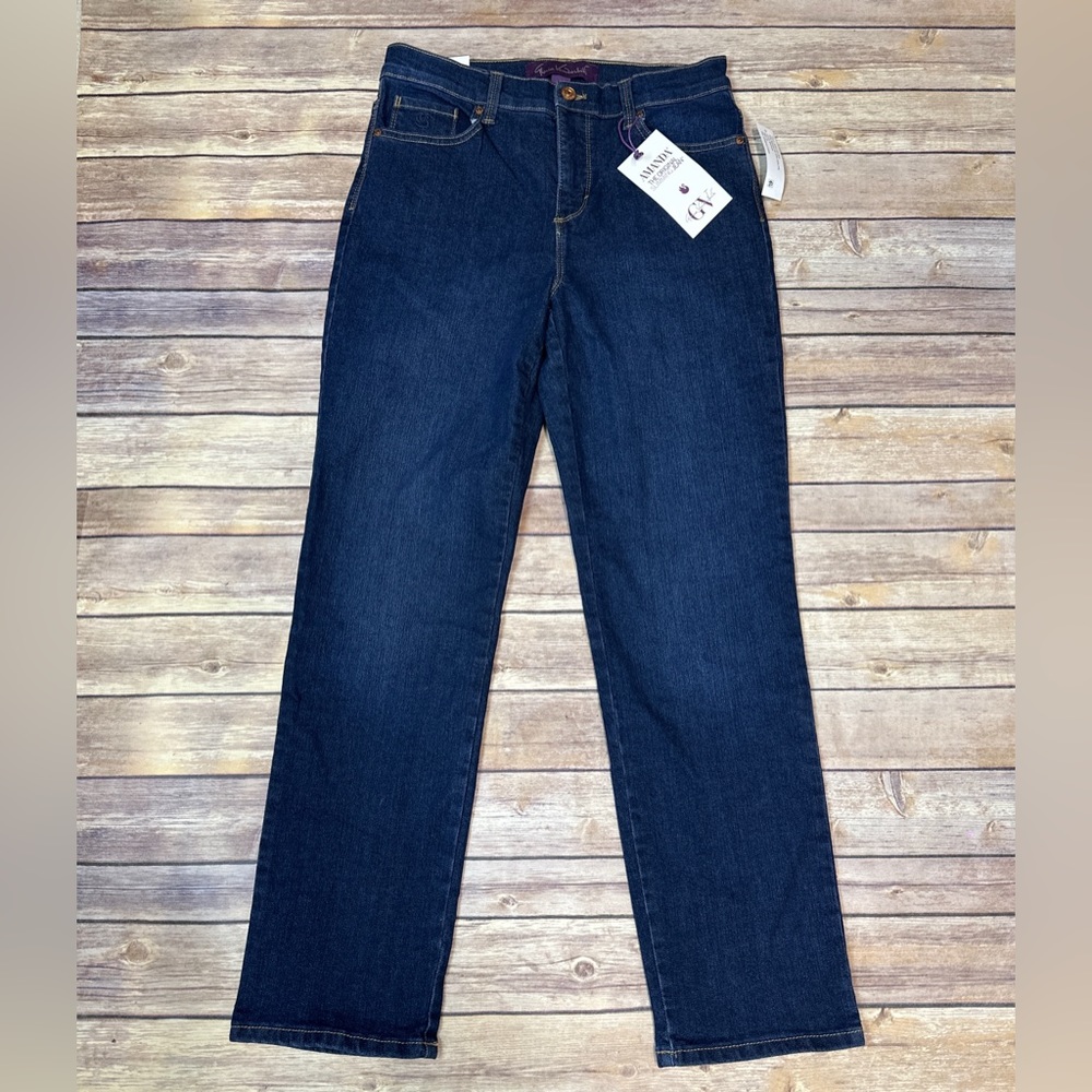 Gloria Vanderbilt Amanda Classic Rise Tapered Leg Magical Stretch Jeans in 6P